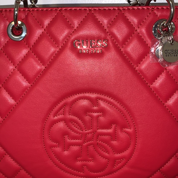 BRAND NEW RED GUESS BAG ! - Picture 2 of 5